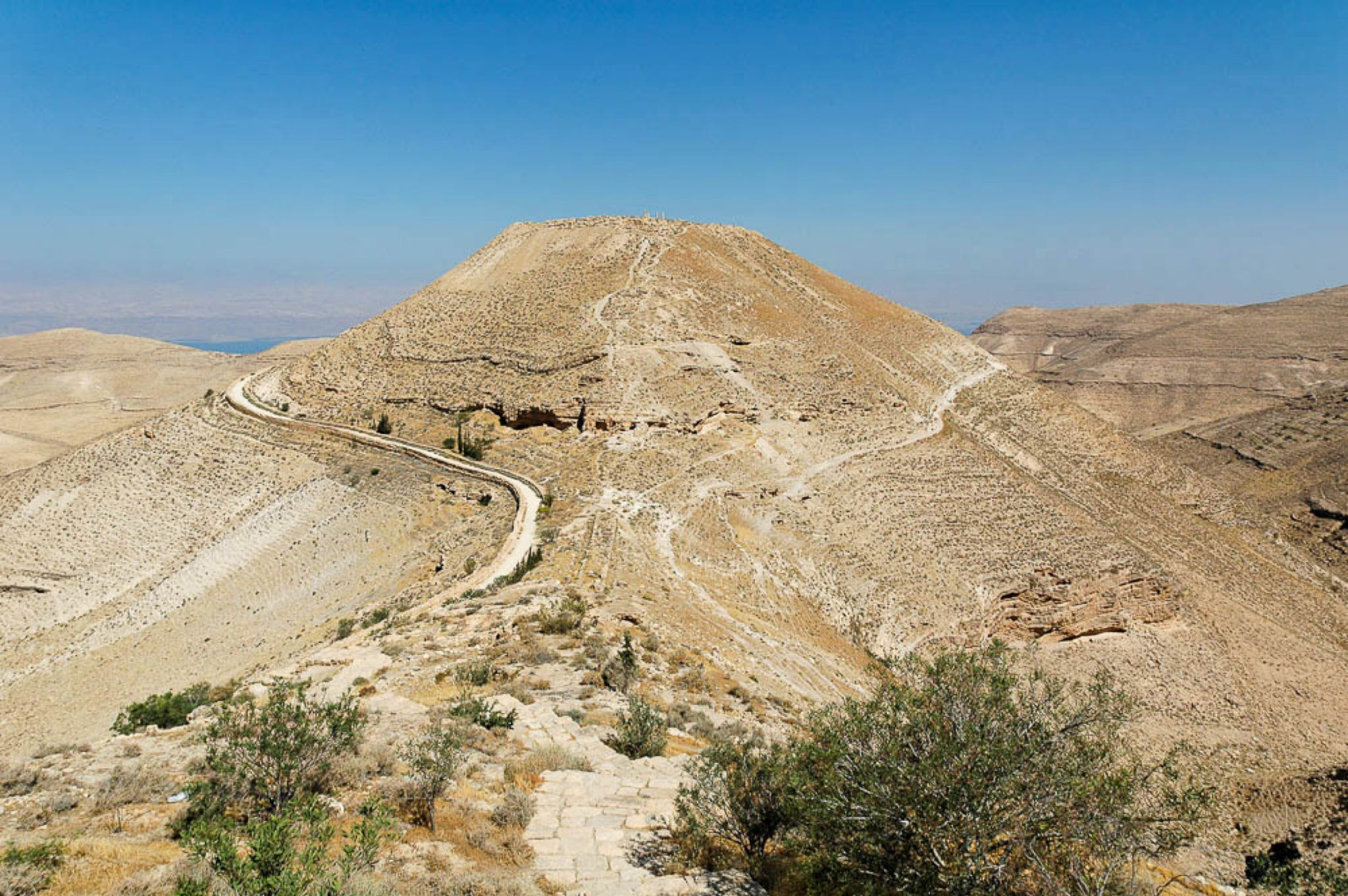 The fortress of Macherus was built by Herod the Great and inherited by his son Antipas, who ruled over Galilee and Perea. Macherus is in modern Jordan.